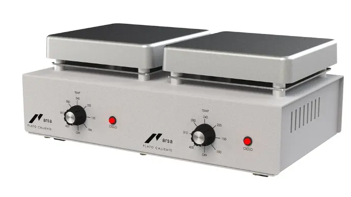 Plato Caliente Doble AR-302 (400 C), Arsa