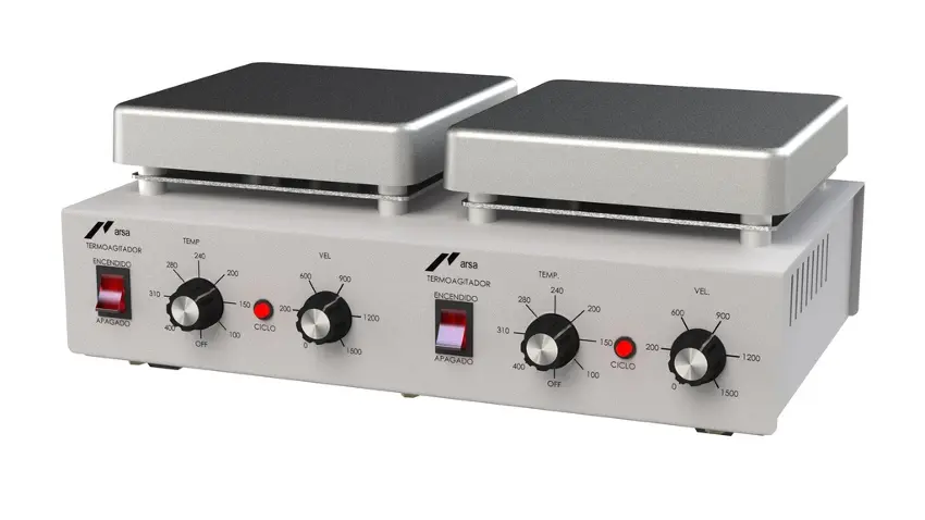 Termoagitador Doble AR-313 (400 C), Arsa