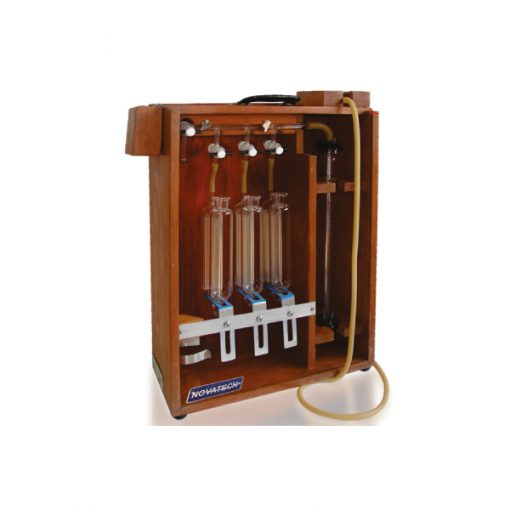 Aparato de Orsat para Análisis de Gases de Combustión Bureta 100 ml Novatech