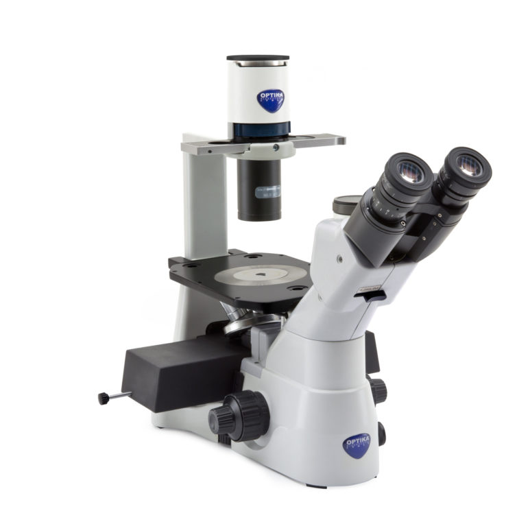Microsccopio Invertido Triocular con Camara de 18MP IM-3