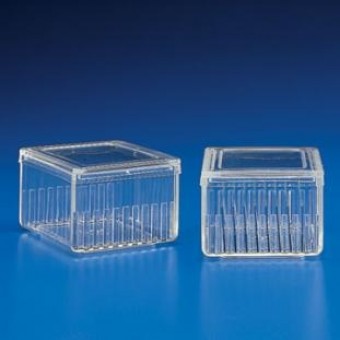 jarra horizontal para tincion de 10- 20 portaobjetos