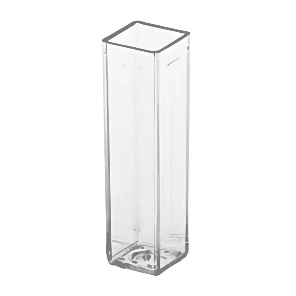 [KARTELL-1961] Celda de Espectrofotometría de 4 Caras Transparentes PMMA Grado UV 4.5 ml Kartell 1961