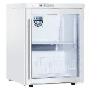 refrigerador vertical 118 litros puerta vidrio Haier
