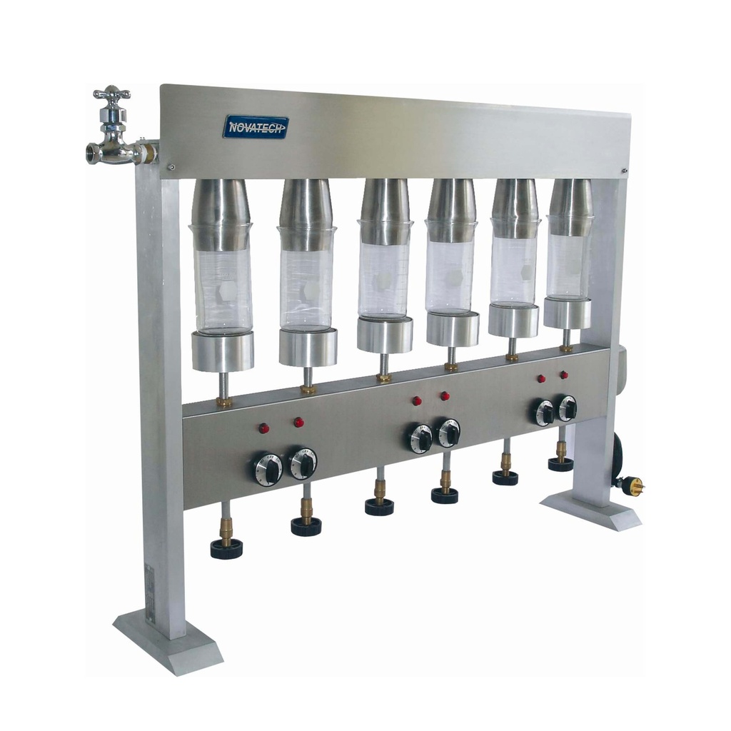 equipo para determinacion de fibra cruda - novatech