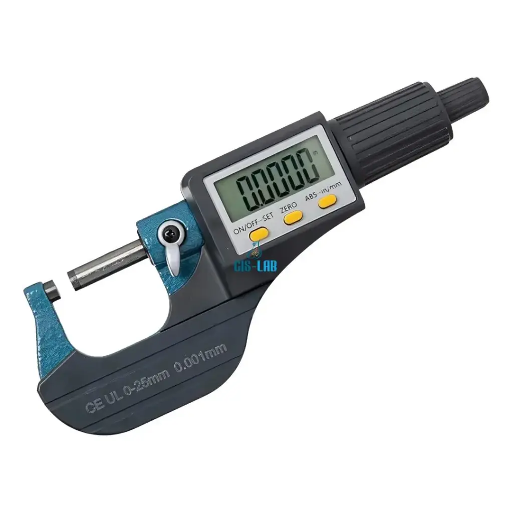 Micrómetro digital 0–25 mm / 0–1” – Luzeren