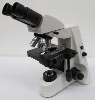 microscopio binocular infinito led 4 objetivo