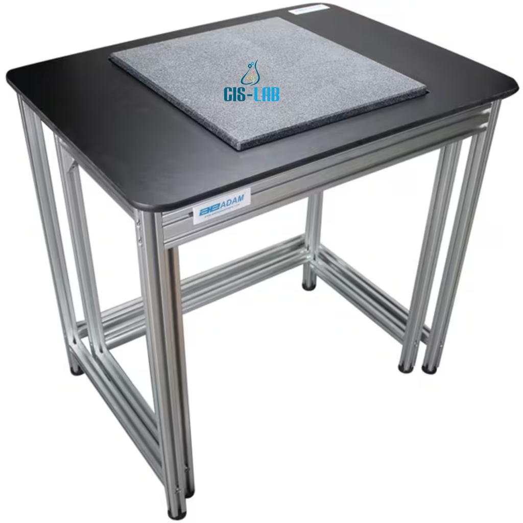 [104008036] Mesa Antivibratoria para Balanza con Placa de Mármol, 400x450 mm – Adam
