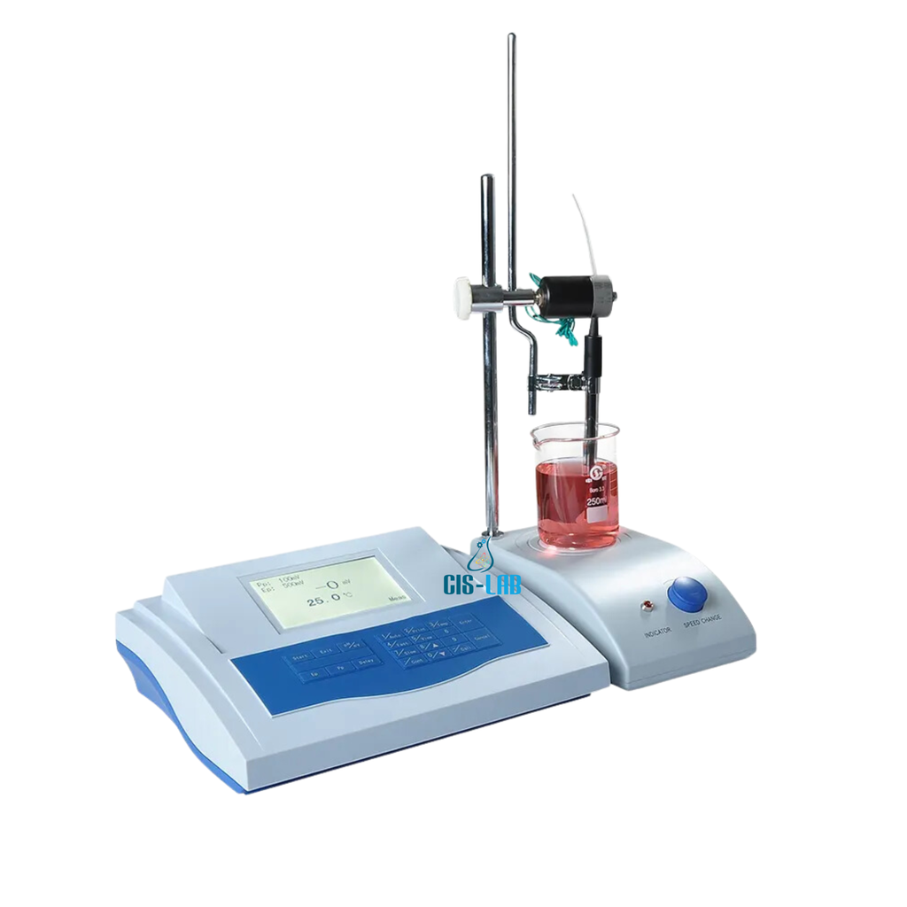 Titulador automático digital basado en potencial de pH – Luzeren
