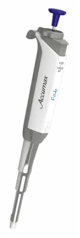 [ACM-1420] Micropipeta de Volumen Variable 100 a 1000 uL con Pistón Magnético Certificado ISO 8655 Modelo FAB Accumax