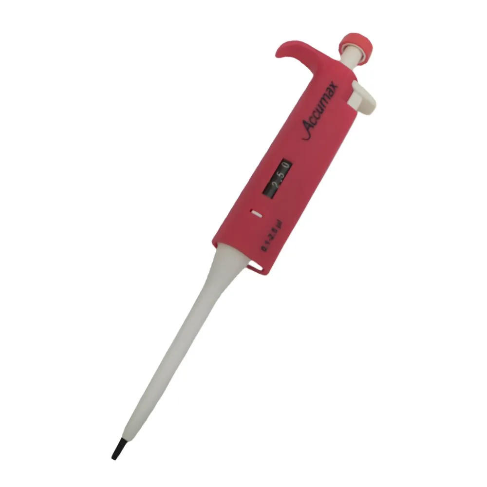 [ACM-2425] Micropipeta de Volumen Variable 2 a 20 uL Certificado ISO 8655 Modelo VA-700 Accumax