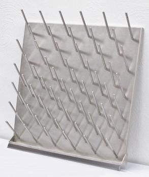 [LUZ-2832] Escurridor mural acero inoxidable 61 plazas Luzeren