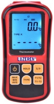 Termómetro digital LCD multitiro (J/K/T/E/N/R/S) – Luzeren