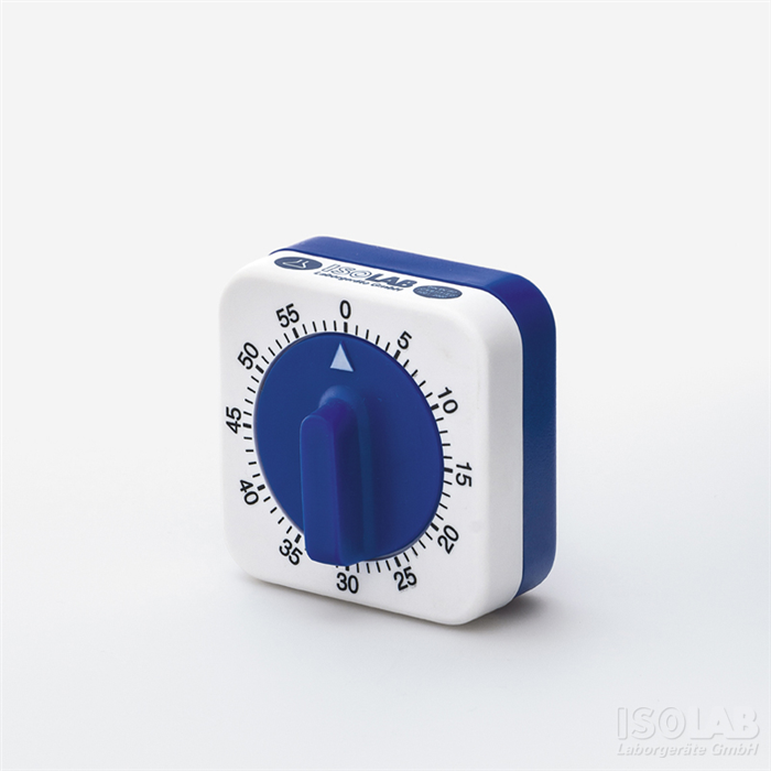temporizador mecánico de 60 minutos con señal acústica, Isolab