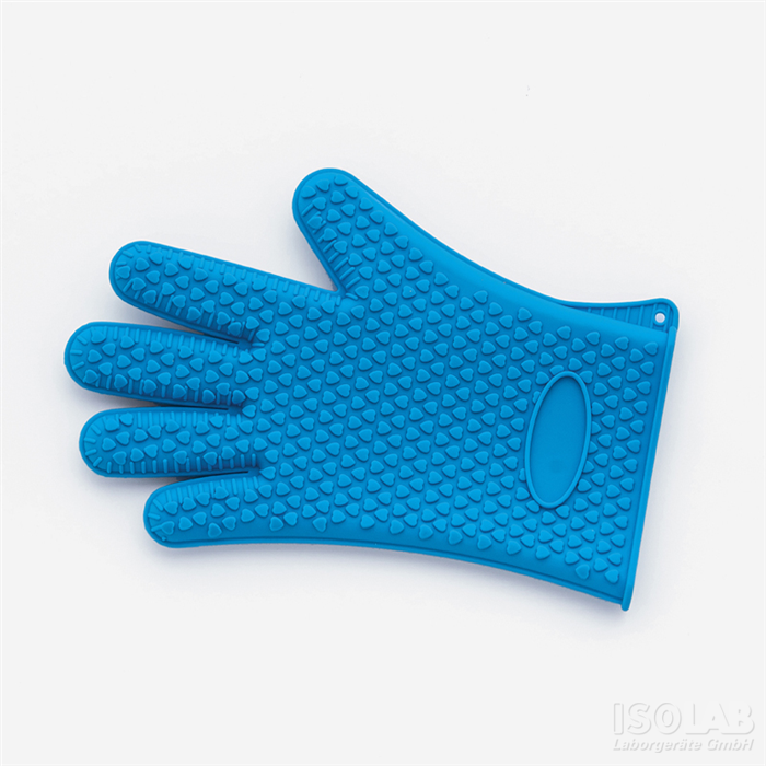 [080.18.001] Guante de Silicona de 5 Dedos para Altas y Bajas Temperaturas ISOLAB - 080.18.001