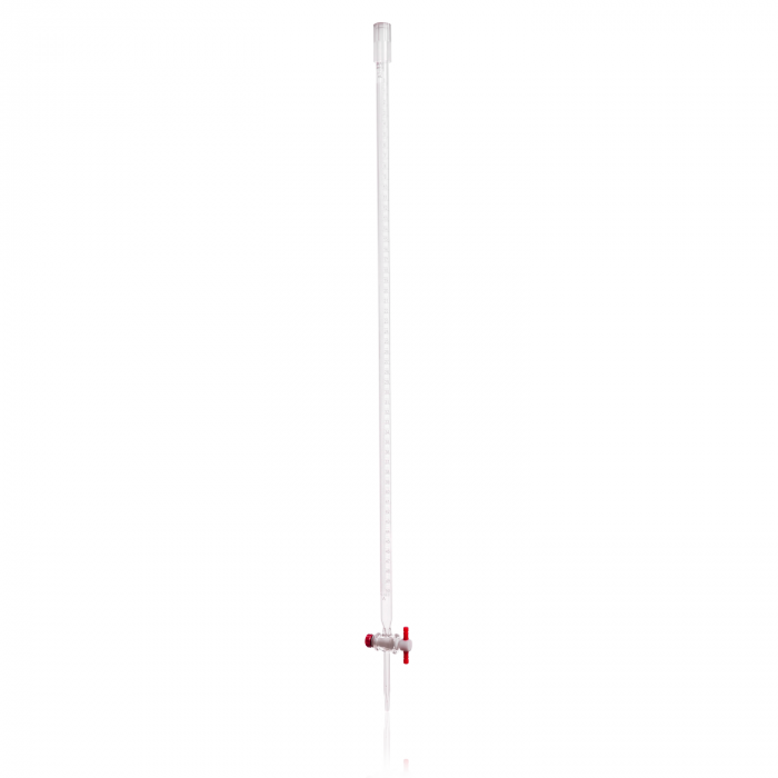 [17027F-50] bureta ,"a" graduada, recta, llave ptfe, serializada y certificada 50 ml Kimax