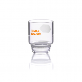 [28260-303] Crisol Gooch Forma Baja con Disco Frite 30mL Kimax 28260-303