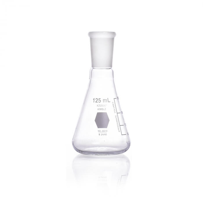 matraz erlenmeyer  junta 24/40 500 ml Kimax