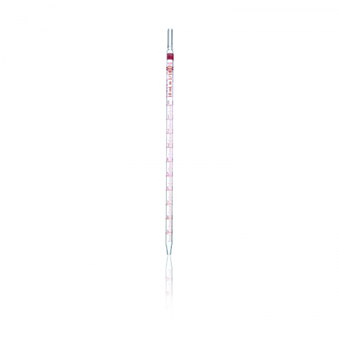 pipeta serológica punta abierta, p/ tapón algodón, código color 5 ml (1/10) Kimax