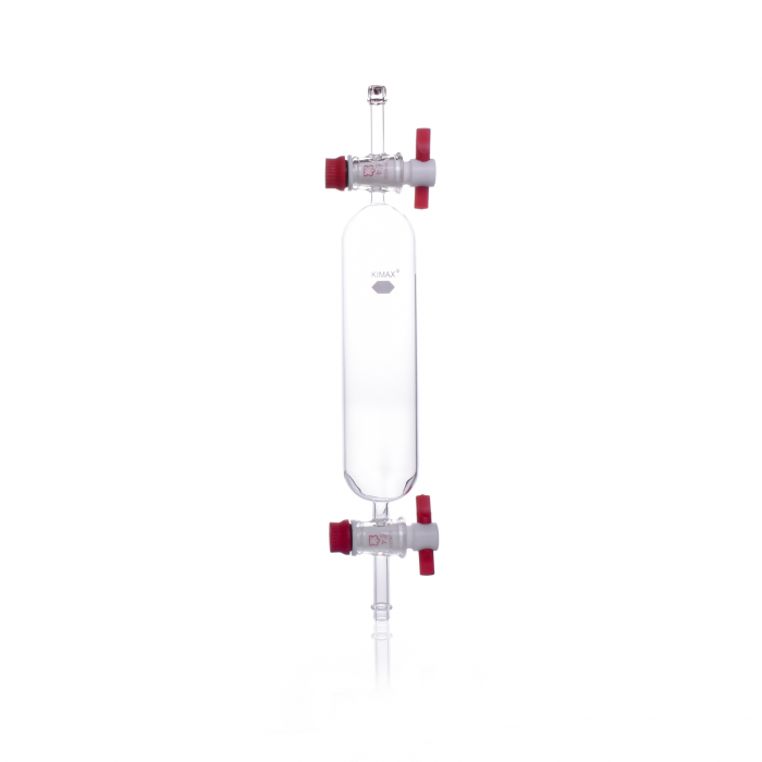 Tubo Colector de Gases con 2 Llaves 250mL Kimax 30040F-250