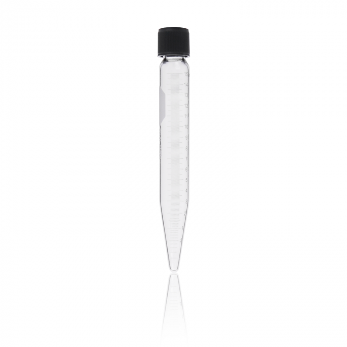 Tubo de Centrífuga Fondo Cónico Reforzado 100mL Kimax 45246-100