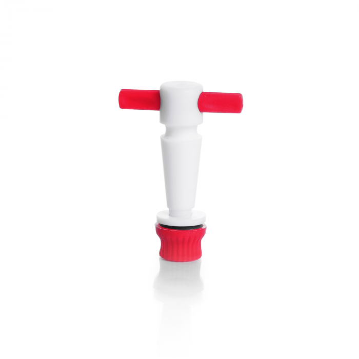[41502T-2] Válvula de PTFE de Tres Vías Altas Kimax 41502T-2