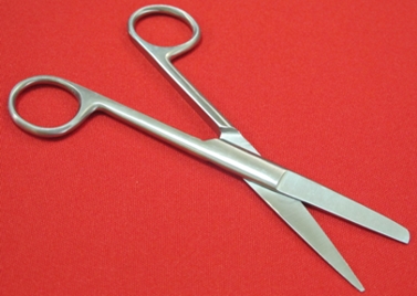 tijera aguda roma de acero inoxidable  14cm Luzeren