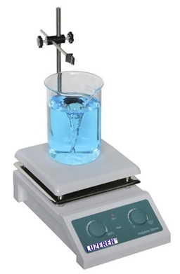 Parrilla de calentamiento con agitación cerámica 19×19 cm – Luzeren