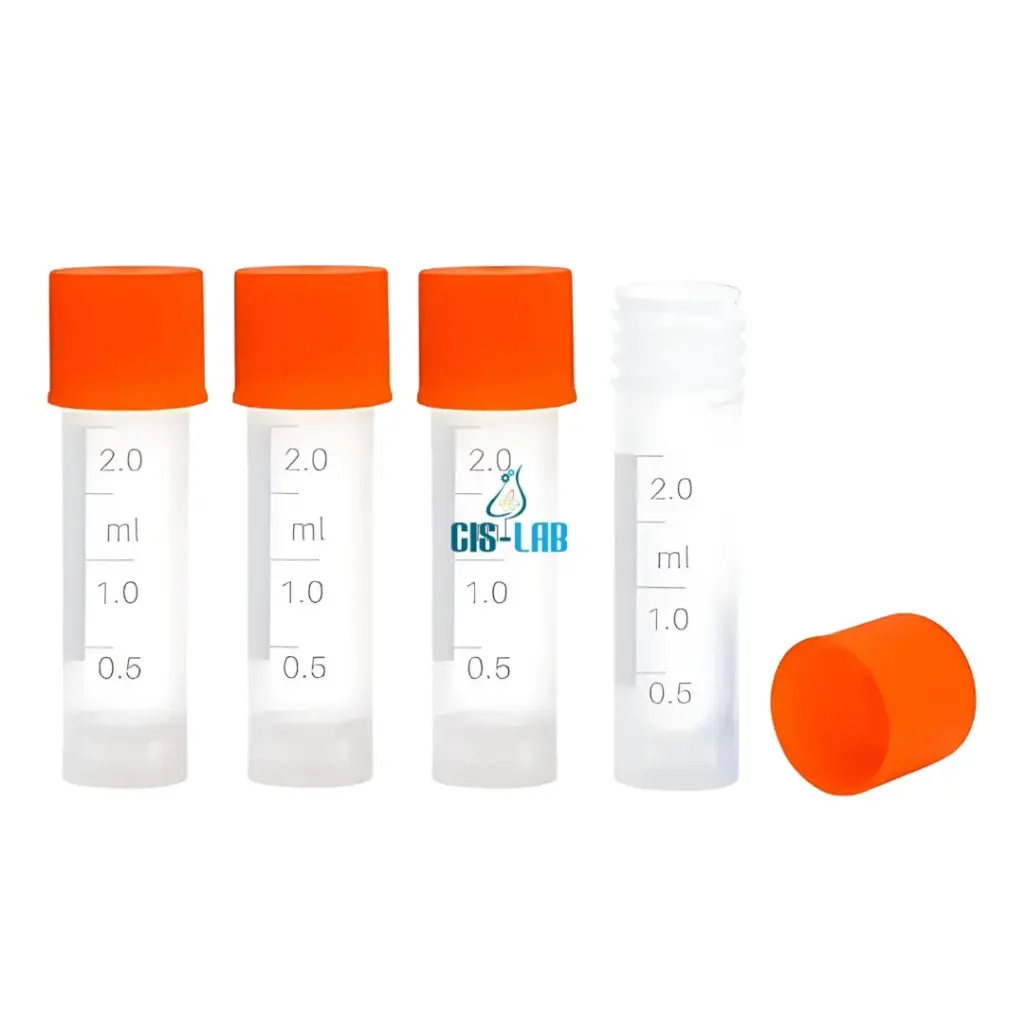 Criovial PP 2.0mL cónico no estéril paquete 500 Luzeren