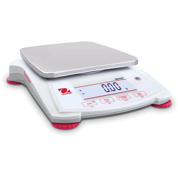Balanza Portátil  Scout SPX 1200g x 0.01g, Pantalla Táctil Ohaus