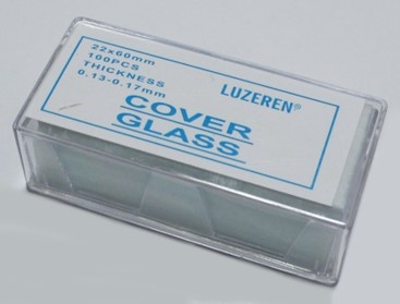 Cubreobjetos vidrio 22×60mm Luzeren paquete 100