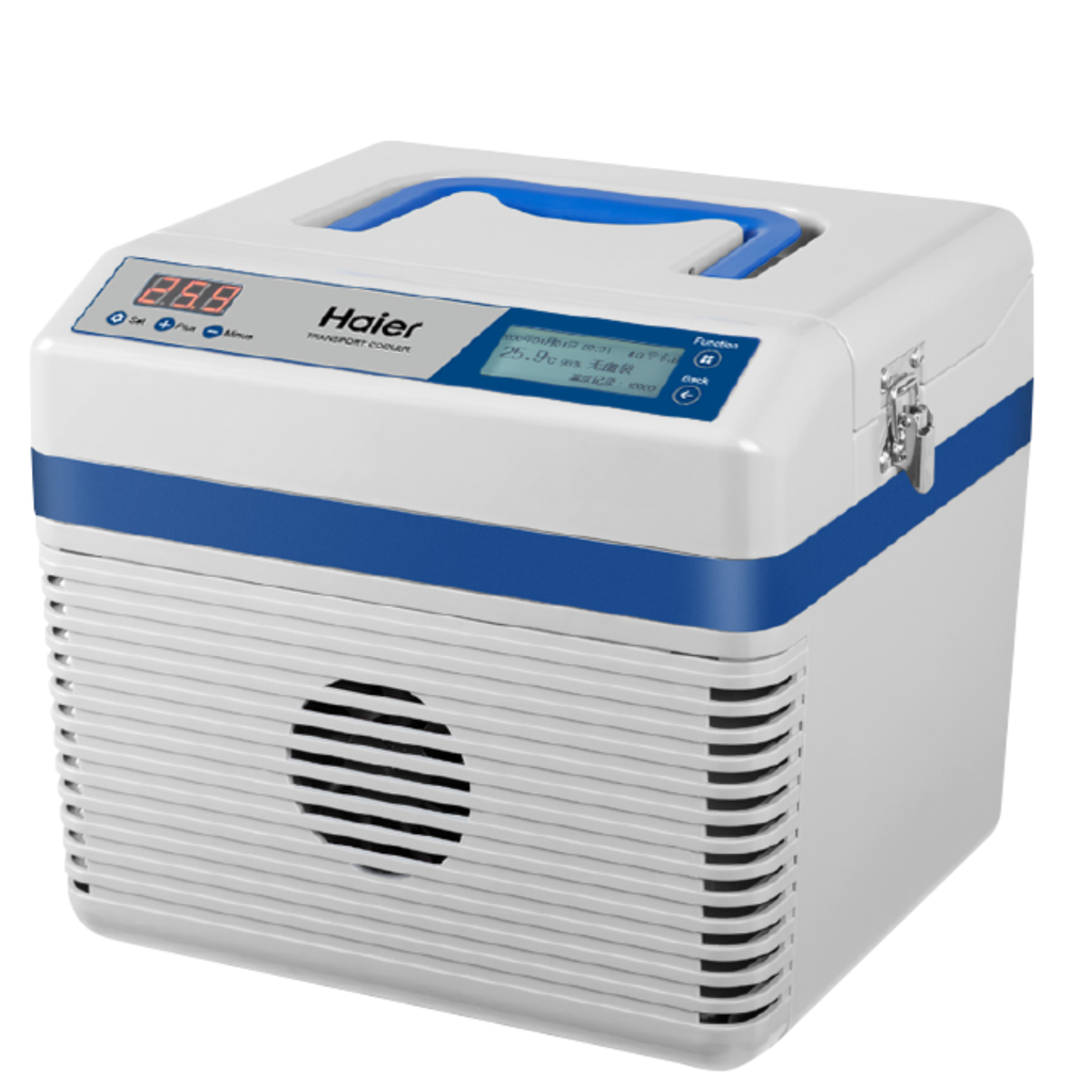 [HZY-8ZA] Refrigerador / enfriador de transporte activo 6 L 2–10 °C HZY-8ZA – Haier Biomedical