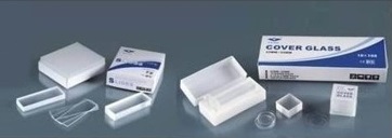 cubreobjetos de vidrio prelavado 24x50mm, 150/pq