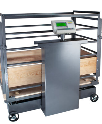 báscula porcina electromecánica - Noval