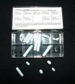 Barra magnetica de 1 1/2 x 5/16" de ptfe octagonal con anillo. fisher - Fisher Scientific