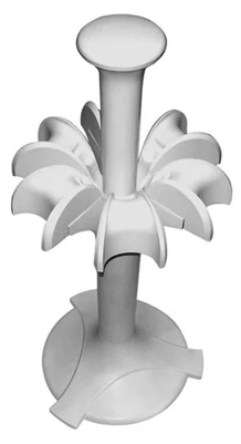 Soporte Giratorio para 6 Micropipetas de Laboratorio Accumax