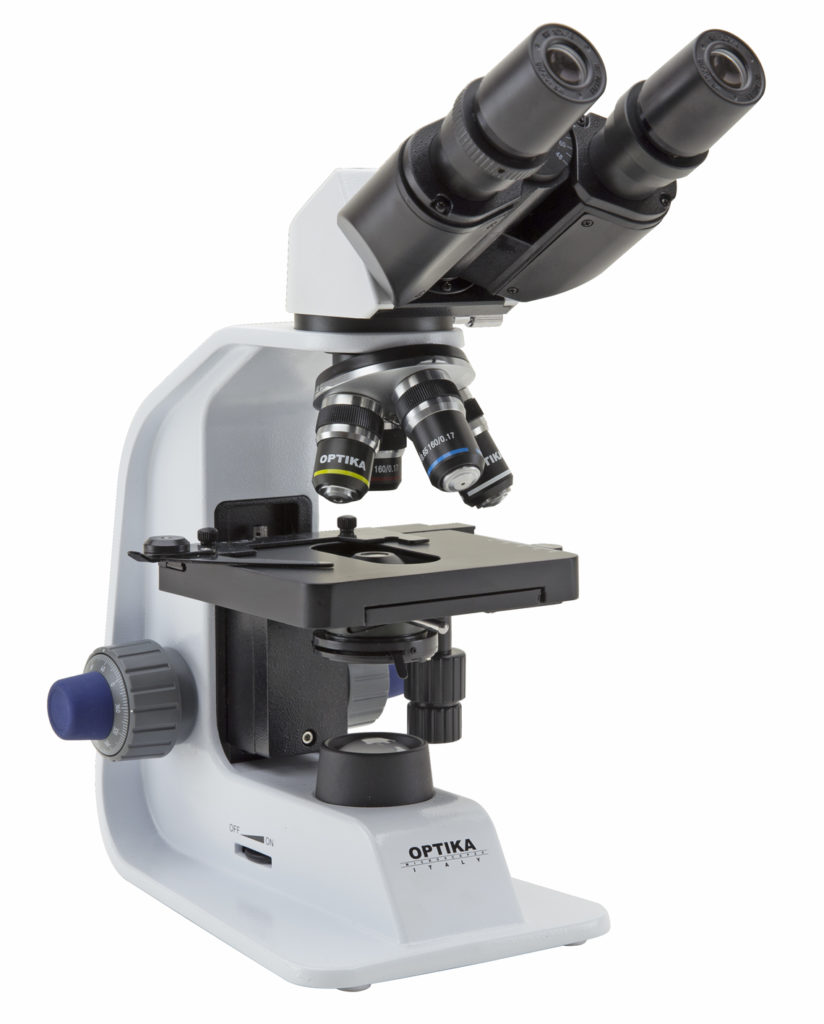 Microscopio Binocular B-159 1000× LED Optika