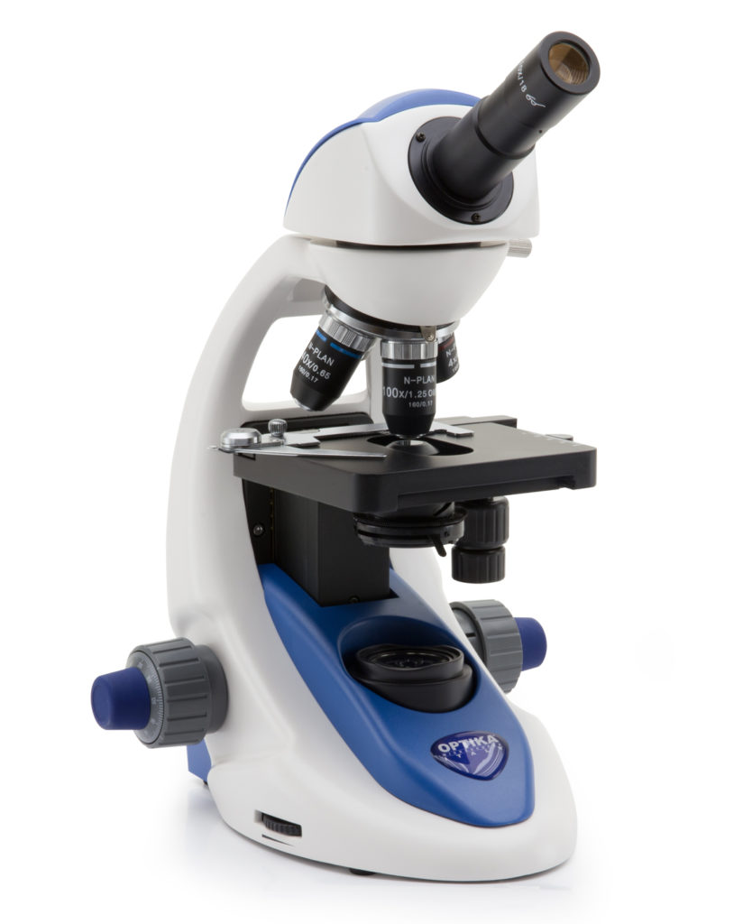 Microscopio Monocular B-191PL 1000x N-PLAN X-LED2 Optika
