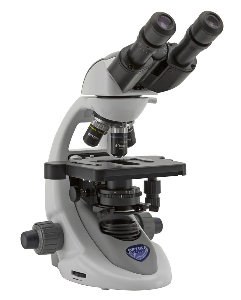 Microscopio Binocular B-292PLi – 1000x, Óptica Infinito IOS N-PLAN, Iluminación X-LED³ - Optika