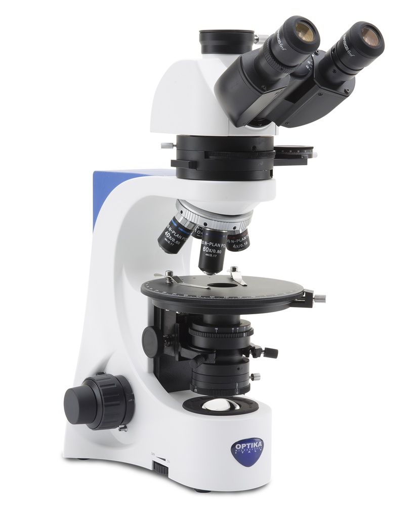 Microscopio Trinocular Polarizador B-383POL Optika