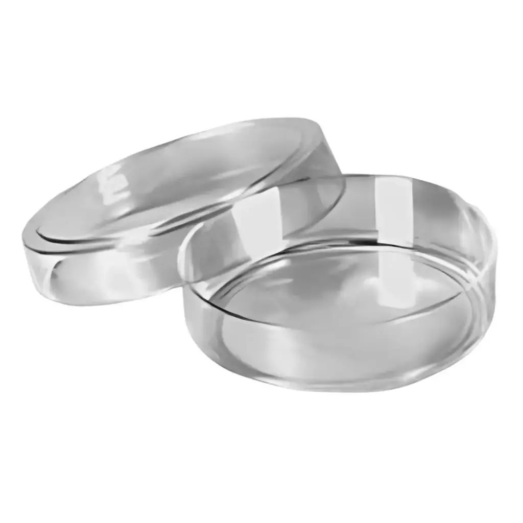 Caja Petri vidrio completa 100x20 mm Isolab