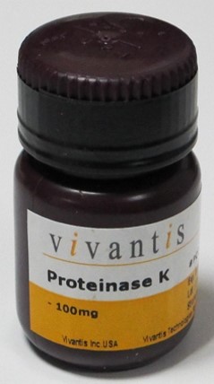 [VIV-PC0712] proteinasa k, (liofilizada) 100mg. vivantis