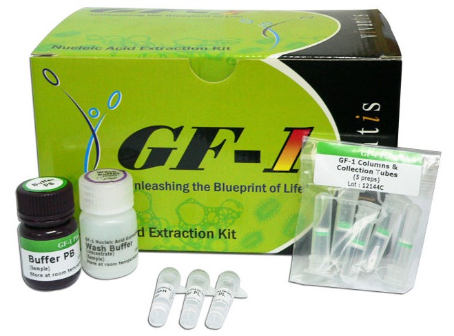 kit para extraccion de dna de plantas. vivantis