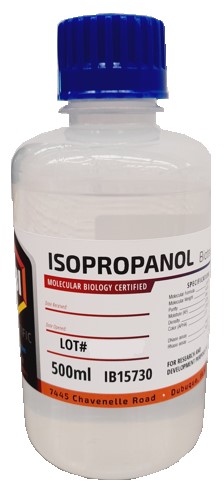 isopropanol 500ml. ibi scientific