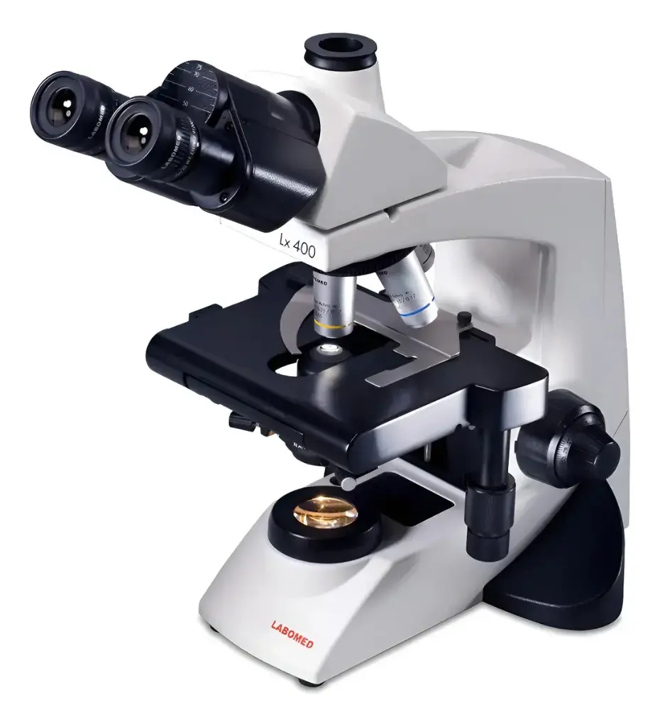 microscopio triocular compuesto lx400 