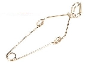 pinza de alambre para sujetar tubos. eisco.