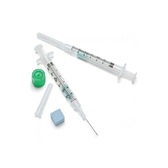 jeringa para gasometría preset 1 ml con agujas 25g x 16mm,
