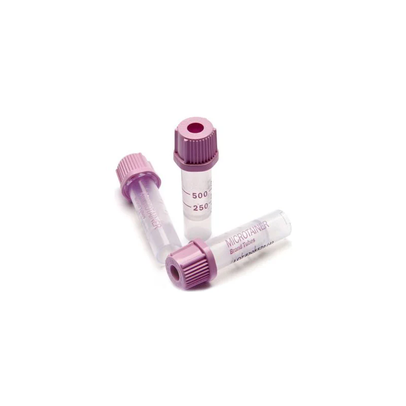 tubo microtainer lila 250-500 ul con edta k2