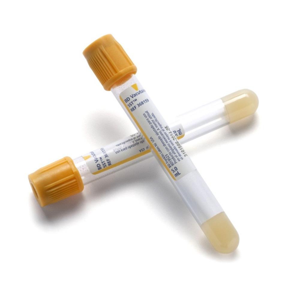 tubo naranja con activador de coágulos a base de trombina 13x100 5.0ml