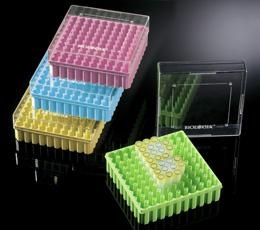 Caja Criogénica de Policarbonato para 100 Tubos de 0.5/2.0 ml - Biologix