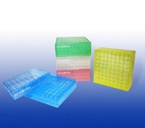 Caja Criogénica de Polipropileno para 100 Tubos - Biologix